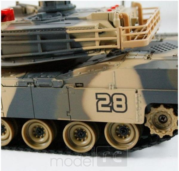 RC Súbojové tanky Tiger a Abrams 1:32