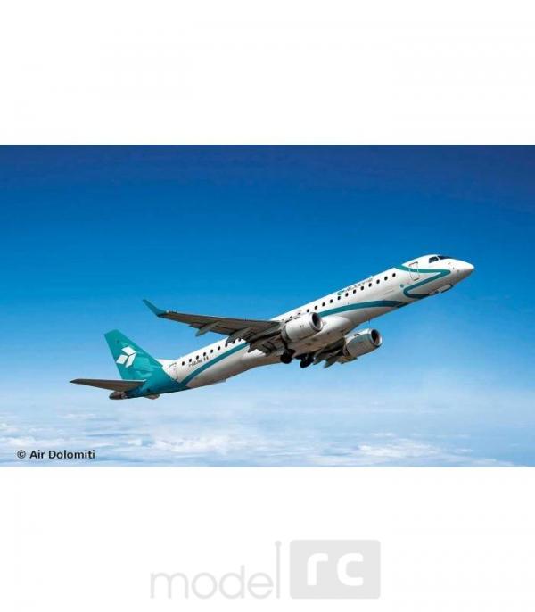 Plastový model Revell Embraer 195 Air Dolomiti ModelSet 1/144, 64884