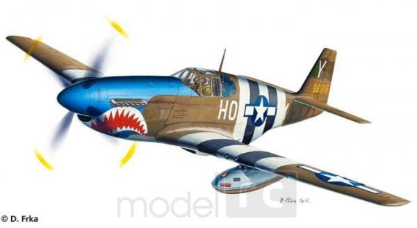 Plastový model Revell US Legends 8th AF B-17G, P-51B, P-47D Gift-set 1/72, 05794