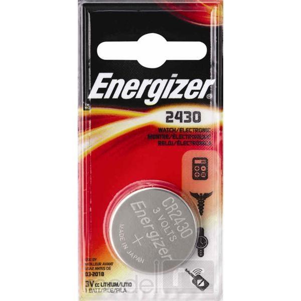Gombíková batéria Energizer CR2430 Lithium 2430 290mAh 3V