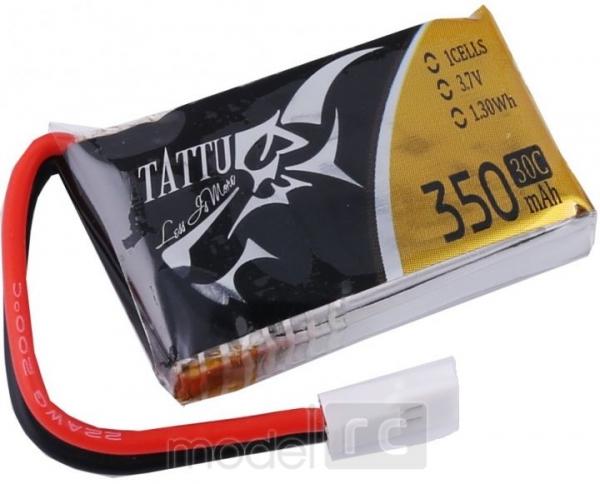 Náhradná batéria LiPo 350mAh 3.7V 30C TATTU