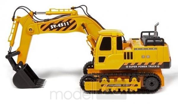 RC hračka na diaľkové ovládanie Double Eagle: RC EXCAVATOR 2.4GHz 1:20