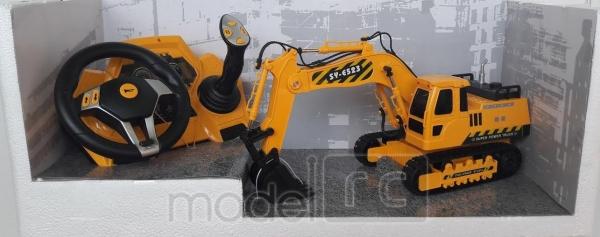 RC hračka na diaľkové ovládanie Double Eagle: RC EXCAVATOR 2.4GHz 1:20, SY-E523