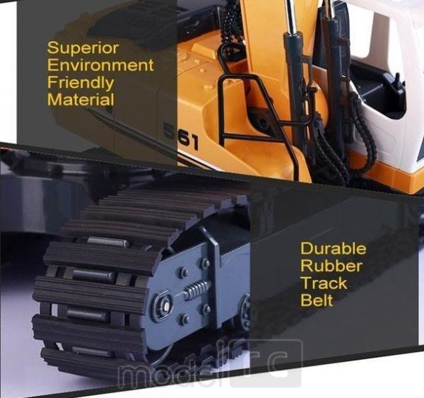 Double Eagle: RC EXCAVATOR Heavy Industry 2.4GHz 1:20, E561-003