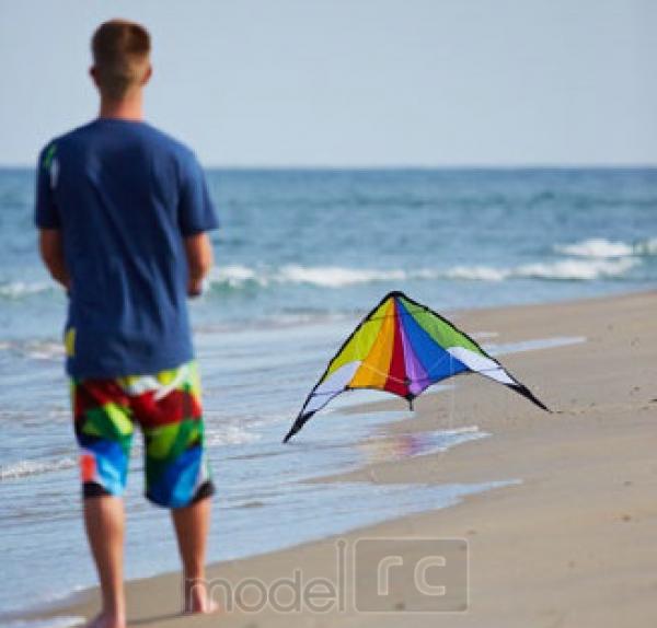 Šarkan Lenkdrachen Rookie Rainbow R2F, dvojlanový