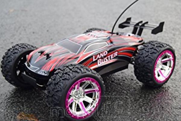 RC hračka na diaľkové ovládanie NQD Land Buster 1:12 Monster Truck červený 2.4GHz RTR