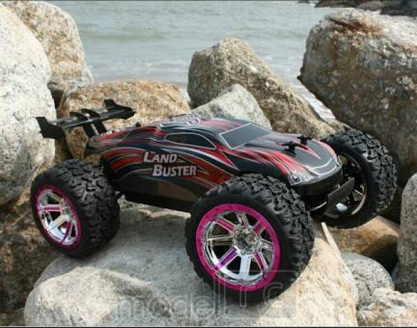 RC hračka na diaľkové ovládanie NQD Land Buster 1:12 Monster Truck červený 2.4GHz RTR