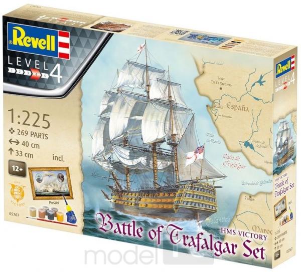 Plastový model Revell Battle of Trafalgar Gift set 1/225, 05767