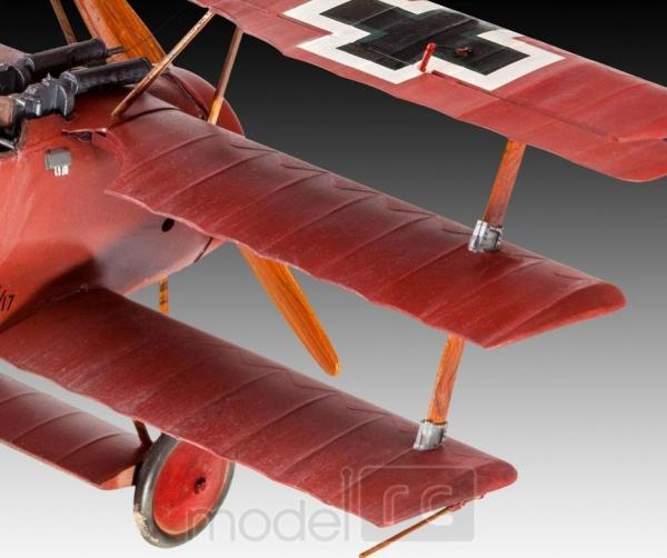 Plastový model Revell 125 Years Red Baron ModelSet 1/28, 05778