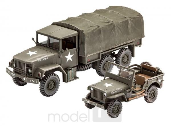 Plastikový model Revell M34 Tactical Truck & Off Road Vehicle 1/35, 03260