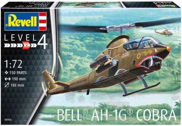 Plastikový model Revell Bell AH-1G Cobra 1/72, 04956