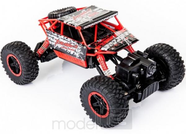 RC auto na ovládanie NQD Rock Crawler 4WD 1/18 2.4Ghz červené