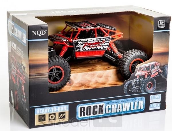 RC auto na ovládanie NQD Rock Crawler 4WD 1/18 2.4Ghz červené