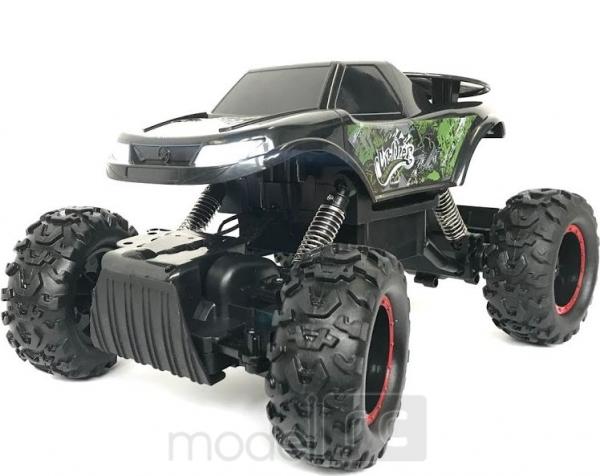  RC hračka na ovládanie NQD Rock Crawler 4WD, 1:12 zeleno-čierný
