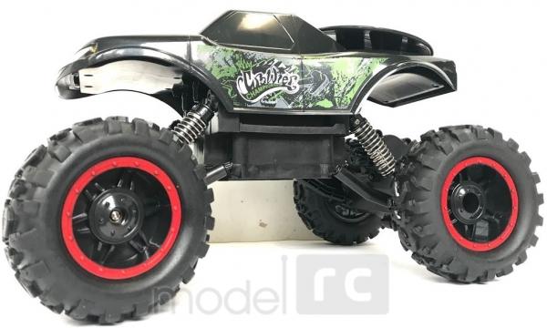 RC hračka na ovládanie NQD Rock Crawler 4WD, 1:12 zeleno-čierný