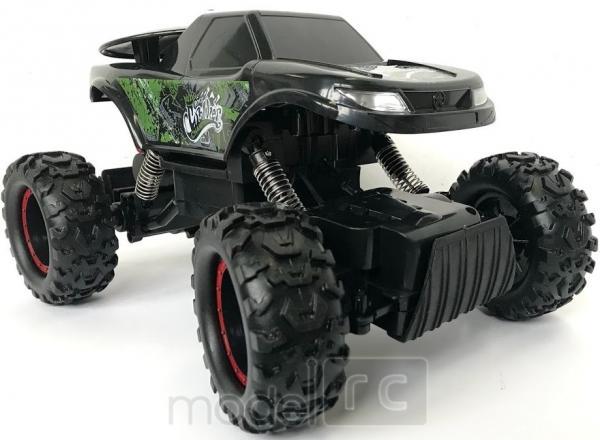 RC hračka na ovládanie NQD Rock Crawler 4WD, 1:12 zeleno-čierný