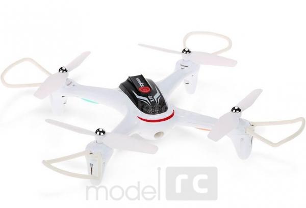 RC dron na ovládanie Syma X15, 2.4GHz, auto-start, funkcia zavesenia, biely