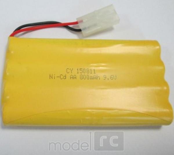 Batéria NiCd 800mAh 9.6V Tamiya NQD Land Buster