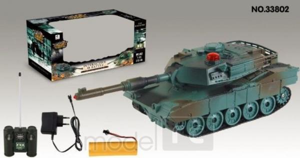 RC tank na diaľkové ovládanie American M1A2 1:32 RTR