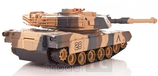 RC Súbojové tanky na diaľkové ovládanie 1:24, German Tiger - Abrams 2,4GHz