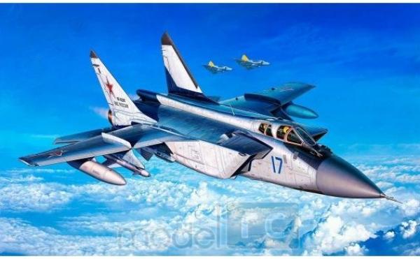 Plastový model Revell MiG-31 Foxhound Model Set 1/144, 64086