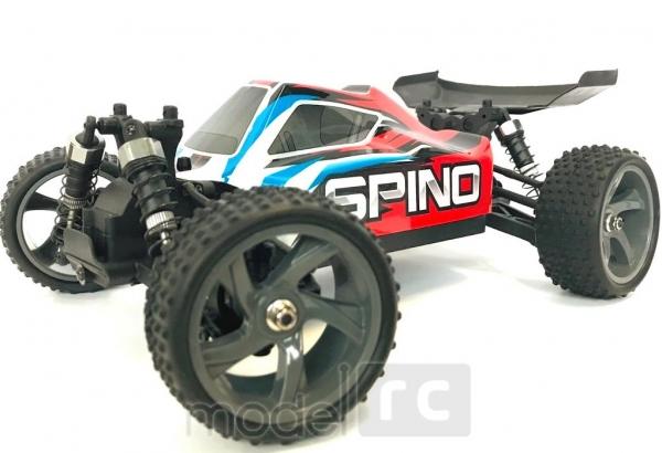 RC auto HIMOTO Buggy 1/18 SPINO 4WD, V2 E18XB 2.4GHz modro-červené