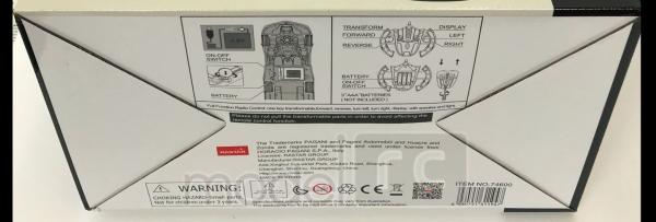 Transformer Pagani na ovládanie RASTAR 1:14 2.4GHz RTR čierný