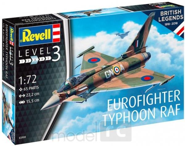 Plastový model Eurofighter Typhoon RAF, Revell 03900
