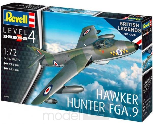 Plastový model Hawker Hunter FGA.9, Revell 03908