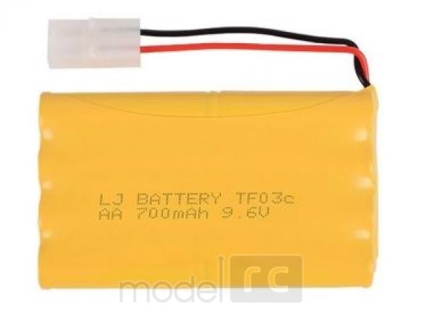 Batéria NiCd 700mAh 9.6V Tamiya NQD Land Buster