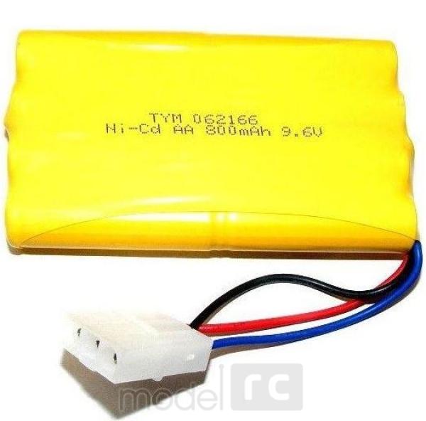 Batéria NiCd 800mAh 9.6V Tamiya 3 pin