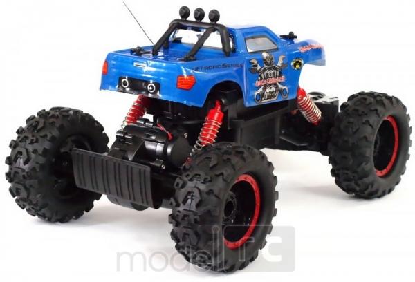 RC hračka na diaľkové ovládanie Crawler King 4WD, 1:12 modrá