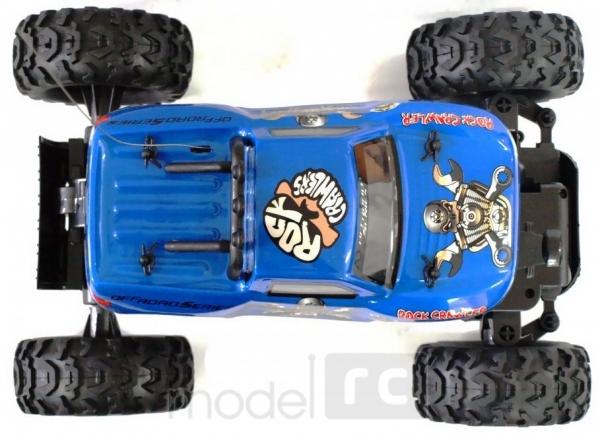 RC hračka na diaľkové ovládanie Crawler King 4WD, 1:12 modrá