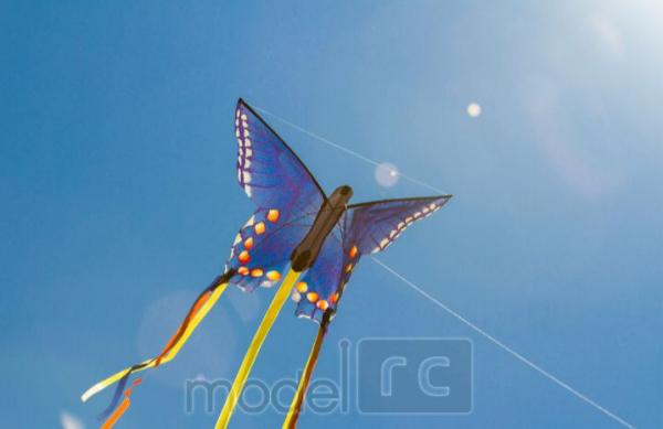 Šarkan Invento Butterfly Kite Swallowtail Blue 