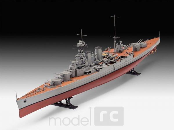 Plastikový model na lepenie Revell 100 Years HMS Hood Gift-set 1/720, 05693