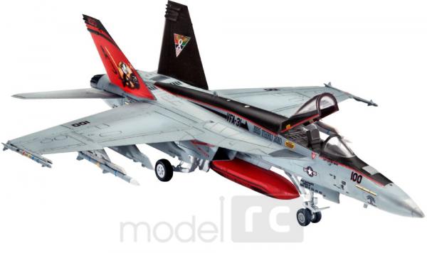 Plastikový model na lepenie Revell F/A-18E Super Hornet Model Set 1/144, 63997