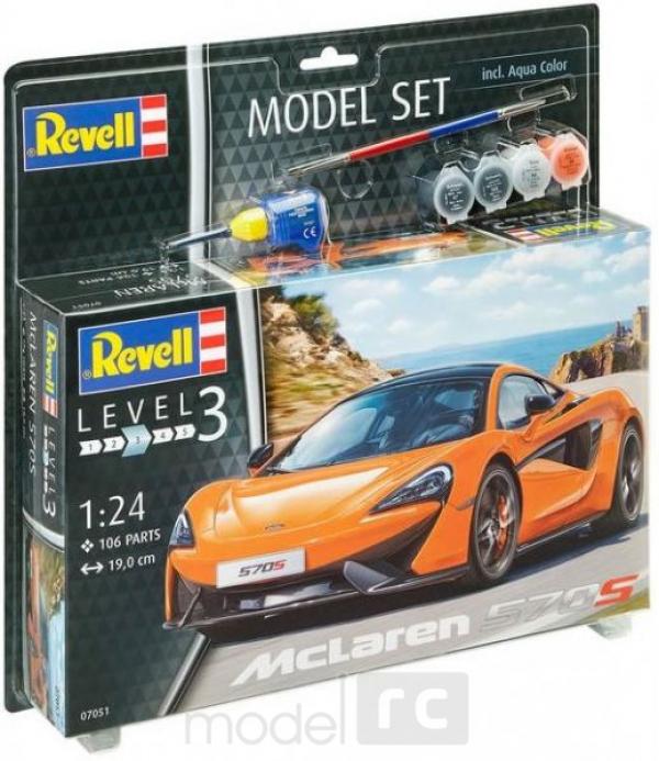 Plastový model na lepenie Revell Modelset McLaren 570S, 67051