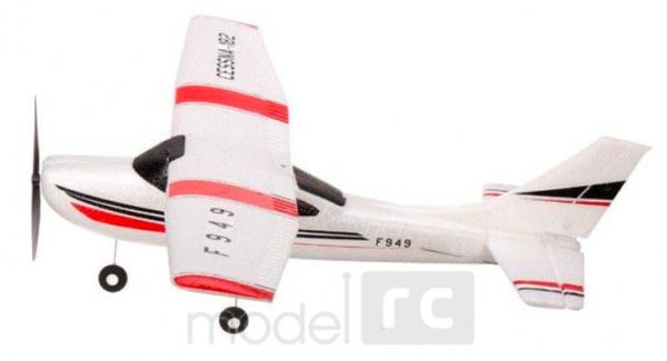 RC lietadlo na ovládanie WL toys Micro Cessna 182 Plane F949 3CH 2.4GHz RTF