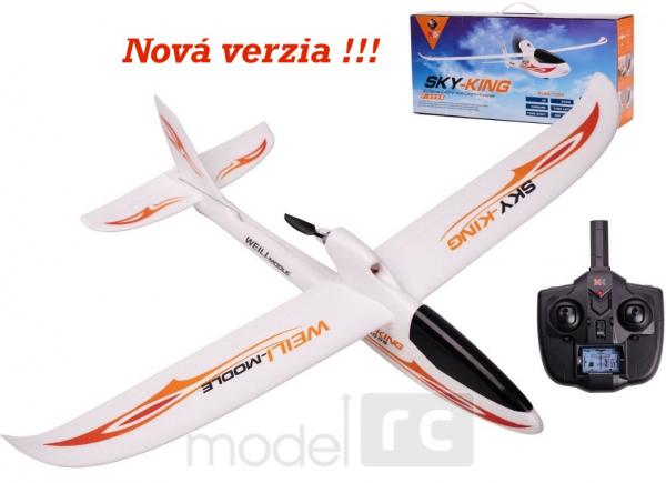 RC lietadlo WL toys F959S Sky King 3CH 2.4GHz RTF