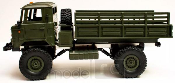RC Vojenský nákladný automobil na diaľkové ovládanie WPL B-24, 4x4, 2.4GHz