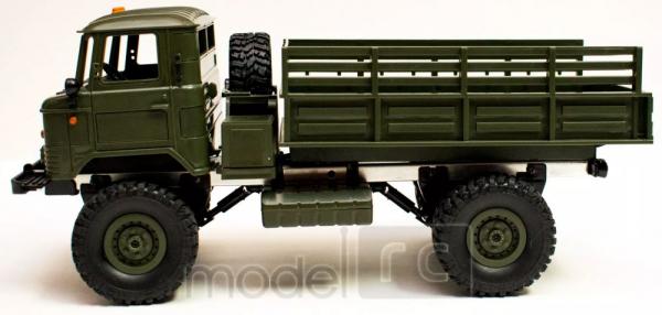 RC Vojenský nákladný automobil na diaľkové ovládanie WPL B-24, 4x4, 2.4GHz