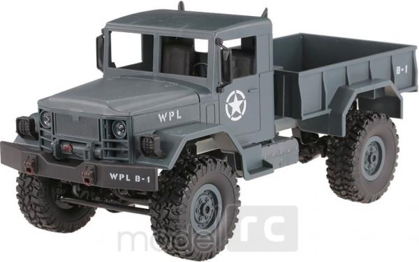 RC Vojenský nákladný automobil Army Truck WPL B-14, 4x4, 2.4GHz